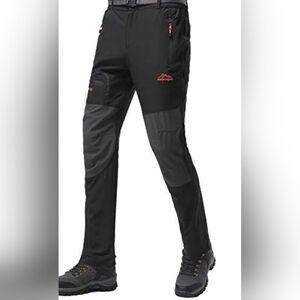 Black and Gray Outdoor Pants